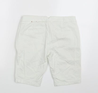 Smart Set  Womens Ivory   Chino Shorts Size 4