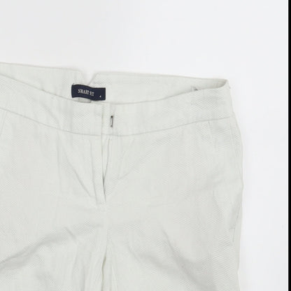 Smart Set  Womens Ivory   Chino Shorts Size 4