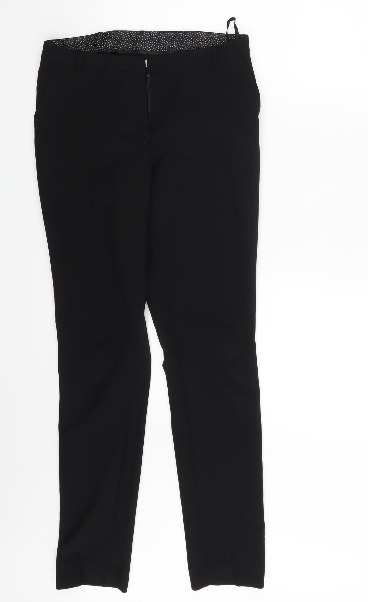 New Look Womens Black   Trousers  Size 8 L28.5 in