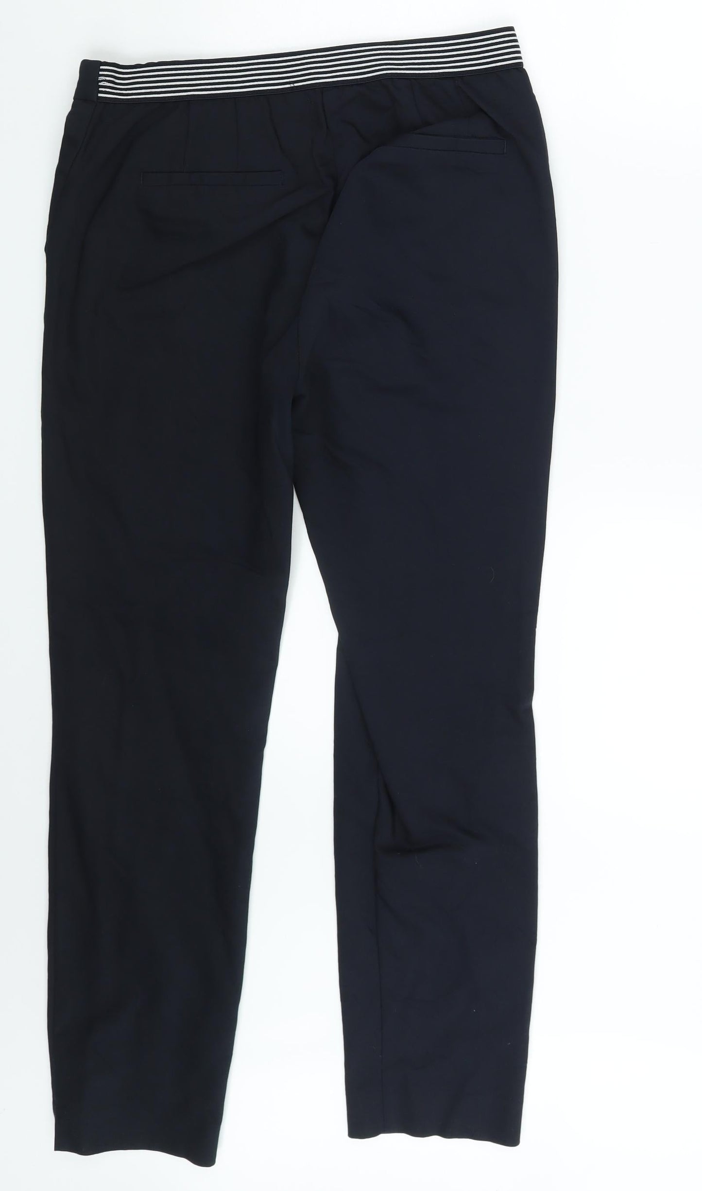Womens UK Size One Size Preworn Slim Fit  Blue Trousers