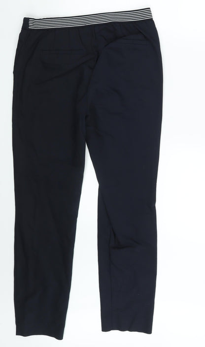 Womens UK Size One Size Preworn Slim Fit  Blue Trousers