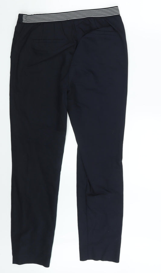 Womens UK Size One Size Preworn Slim Fit  Blue Trousers