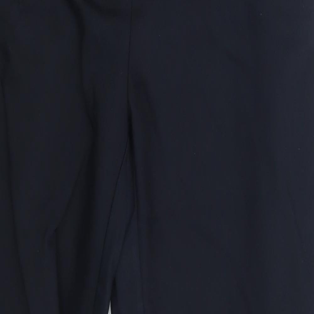 Womens UK Size One Size Preworn Slim Fit  Blue Trousers