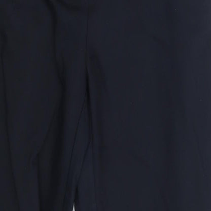 Womens UK Size One Size Preworn Slim Fit  Blue Trousers