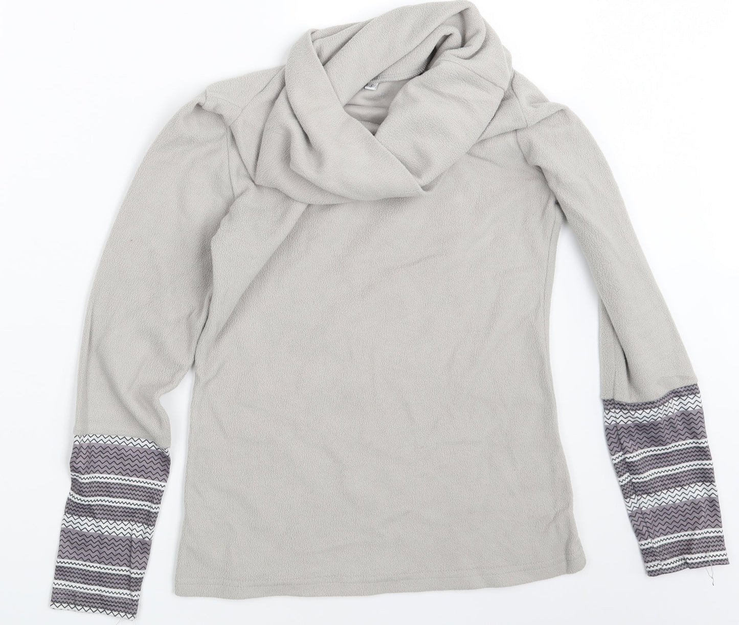 Womens UK Size S Preworn Grey Pullover Jumper