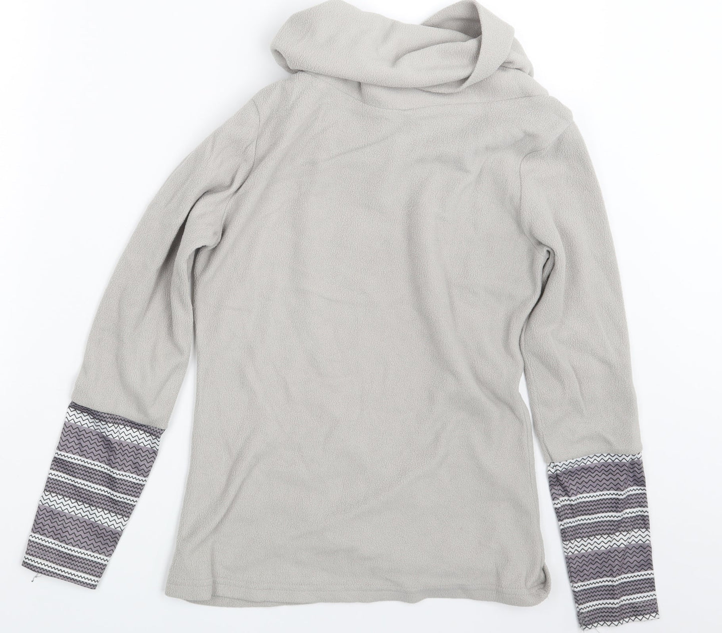 Womens UK Size S Preworn Grey Pullover Jumper
