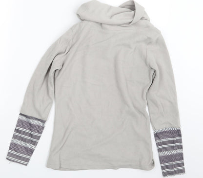 Womens UK Size S Preworn Grey Pullover Jumper