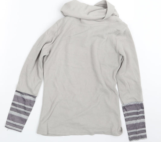 Womens UK Size S Preworn Grey Pullover Jumper