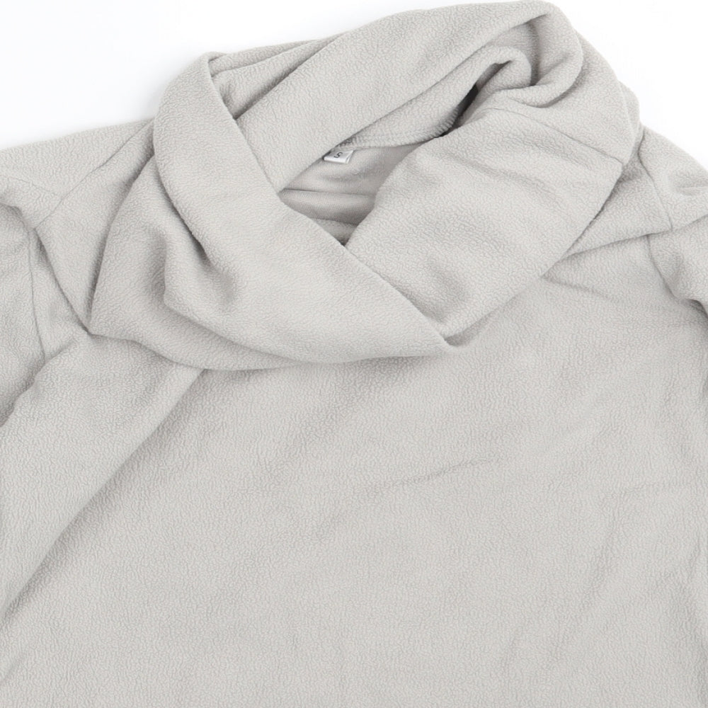 Womens UK Size S Preworn Grey Pullover Jumper