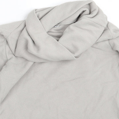 Womens UK Size S Preworn Grey Pullover Jumper