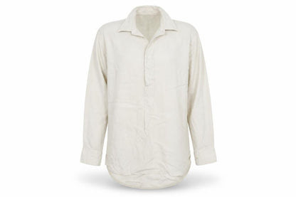 Tabaro Womens Ivory   Basic Button-Up One Size