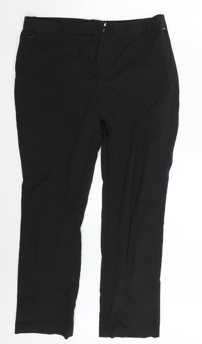 Womens UK Size One Size Incorporatewear Regular Fit  Black Trousers