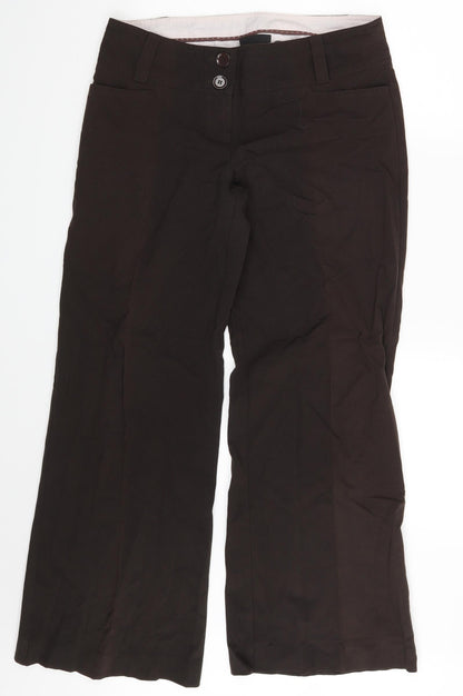 New Look Womens Brown   Trousers  Size 12 L30 in