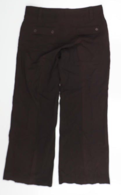 New Look Womens Brown   Trousers  Size 12 L30 in