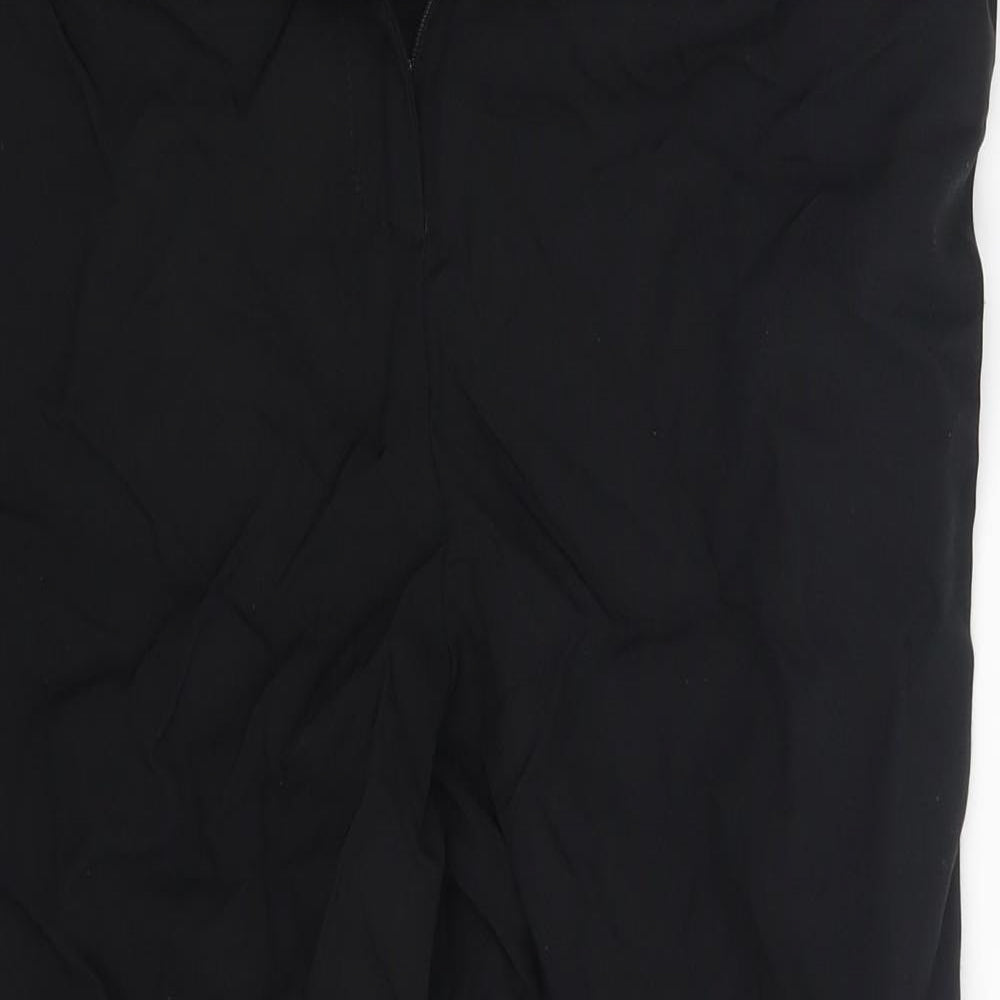 Womens UK Size 10 ASOS Slim Fit  Black Trousers