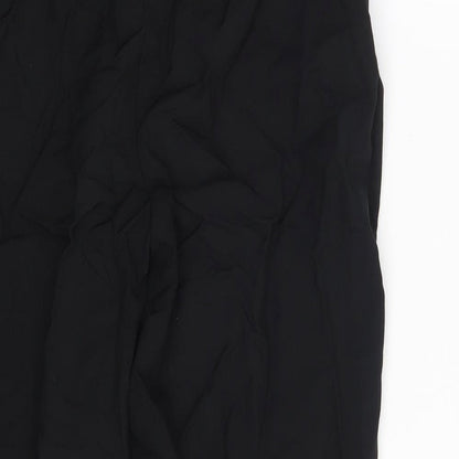 Womens UK Size 10 ASOS Slim Fit  Black Trousers