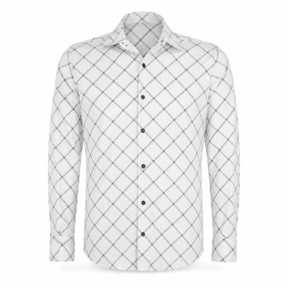 Mens UK Size S Grand Banks White  Button-Up Long Sleeve Casual Shirt