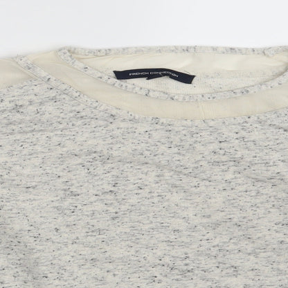 Womens UK Size S French Connection Beige Pullover Sweatshirt