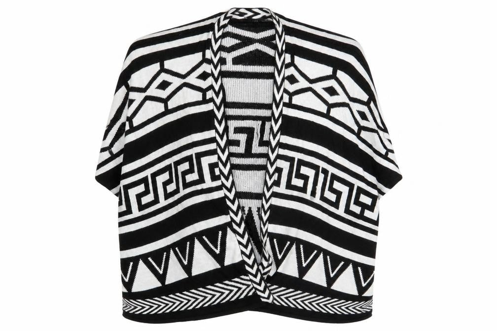 Womens UK Size 6 Atmosphere Multicoloured Wrap Jumper