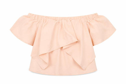 Womens UK Size XS Preworn Pink Basic Blouse