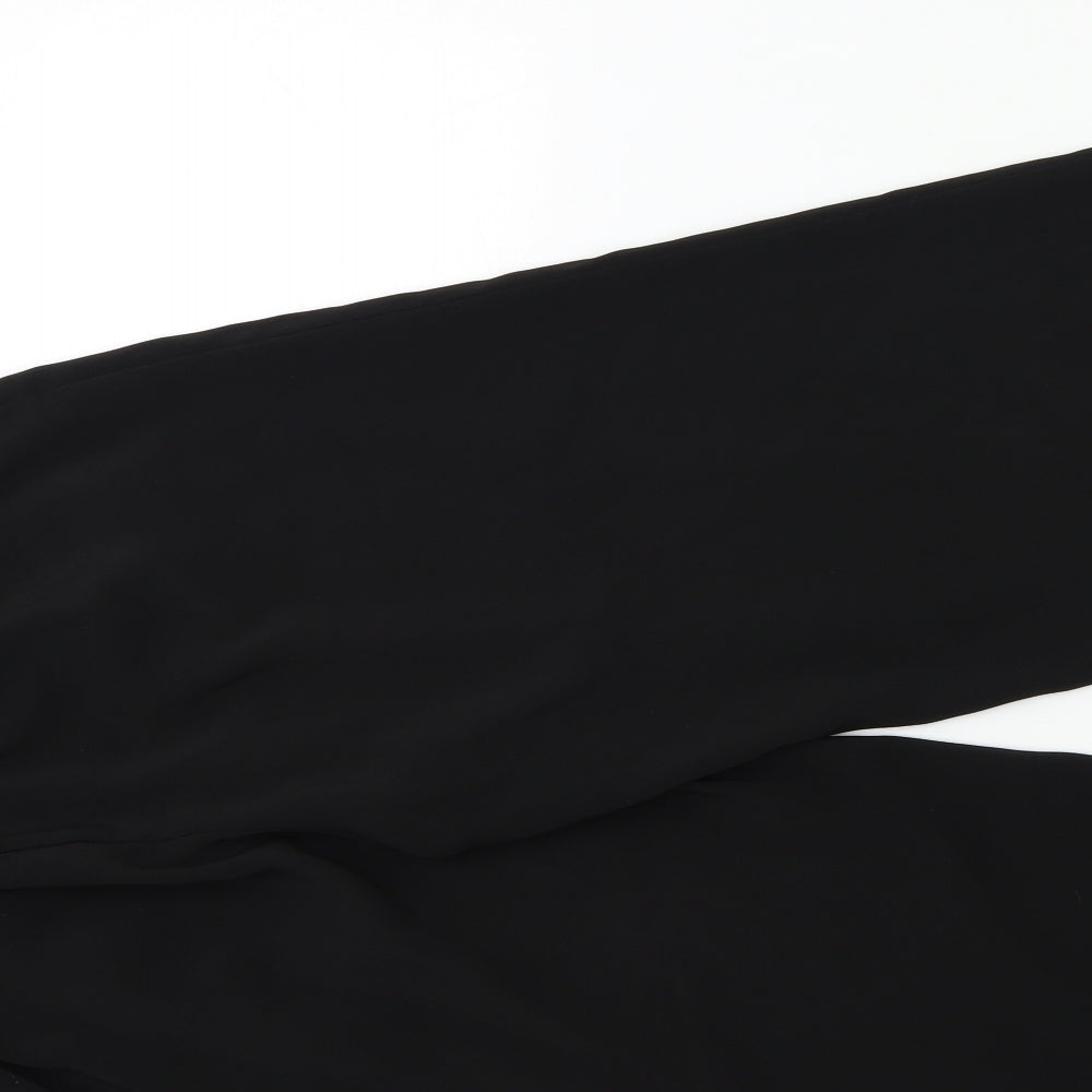 New Look Womens Black   Trousers  Size 6 L22 in