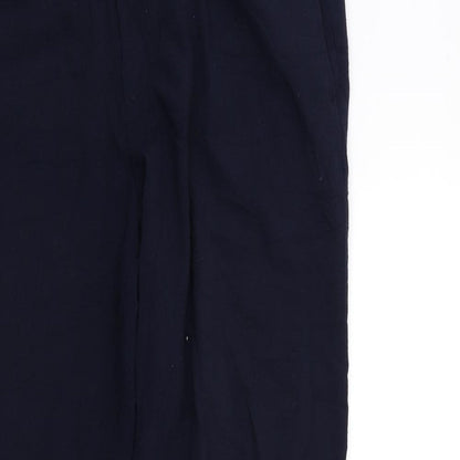 Womens UK Size 34 in H&M Regular Fit  Blue Trousers