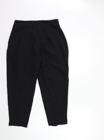 ASOS Womens Black   Trousers  Size 12 L25 in