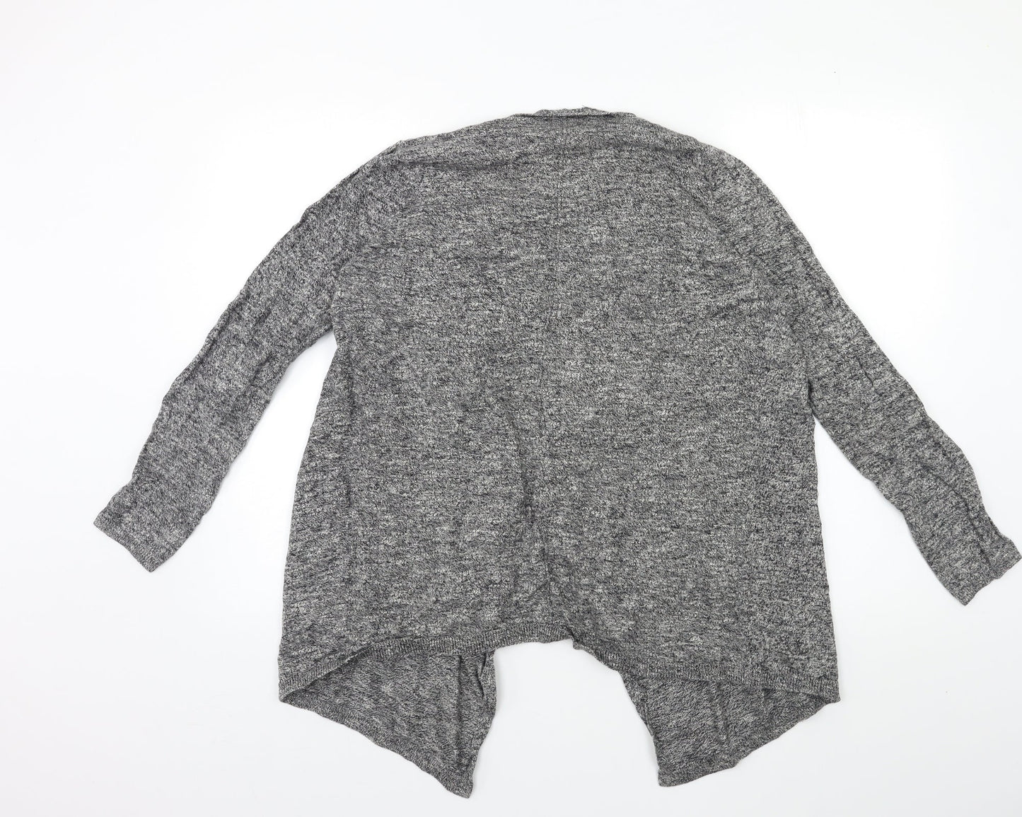 Womens UK Size 10 New Look Grey Cardigan Jumper