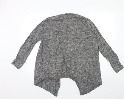 Womens UK Size 10 New Look Grey Cardigan Jumper