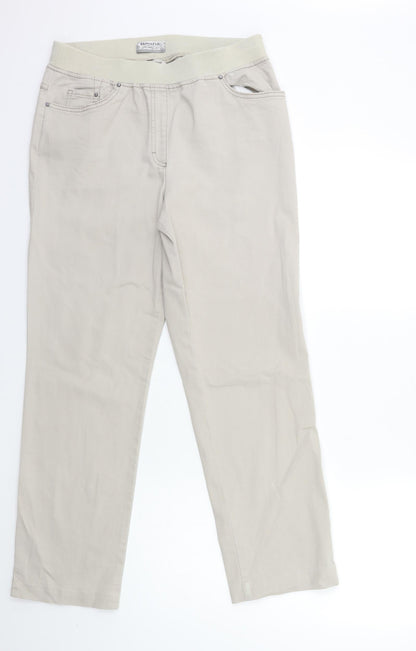 Braxx Womens Grey   Trousers  Size 30 in L30 in