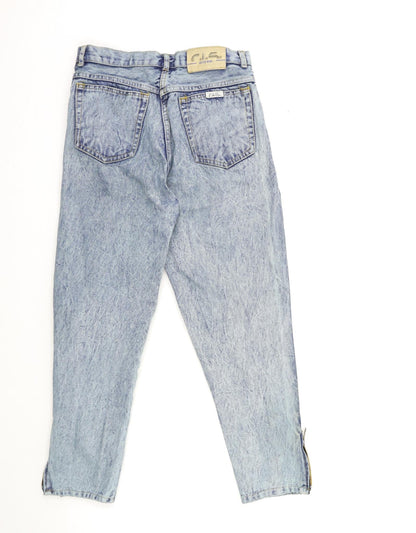 Womens UK Size 26 in Preworn Regular Fit Mom Blue Jeans