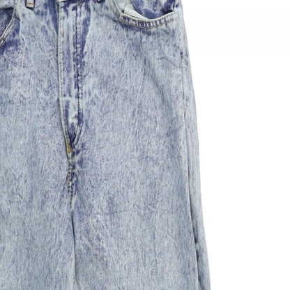 Womens UK Size 26 in Preworn Regular Fit Mom Blue Jeans