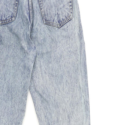 Womens UK Size 26 in Preworn Regular Fit Mom Blue Jeans