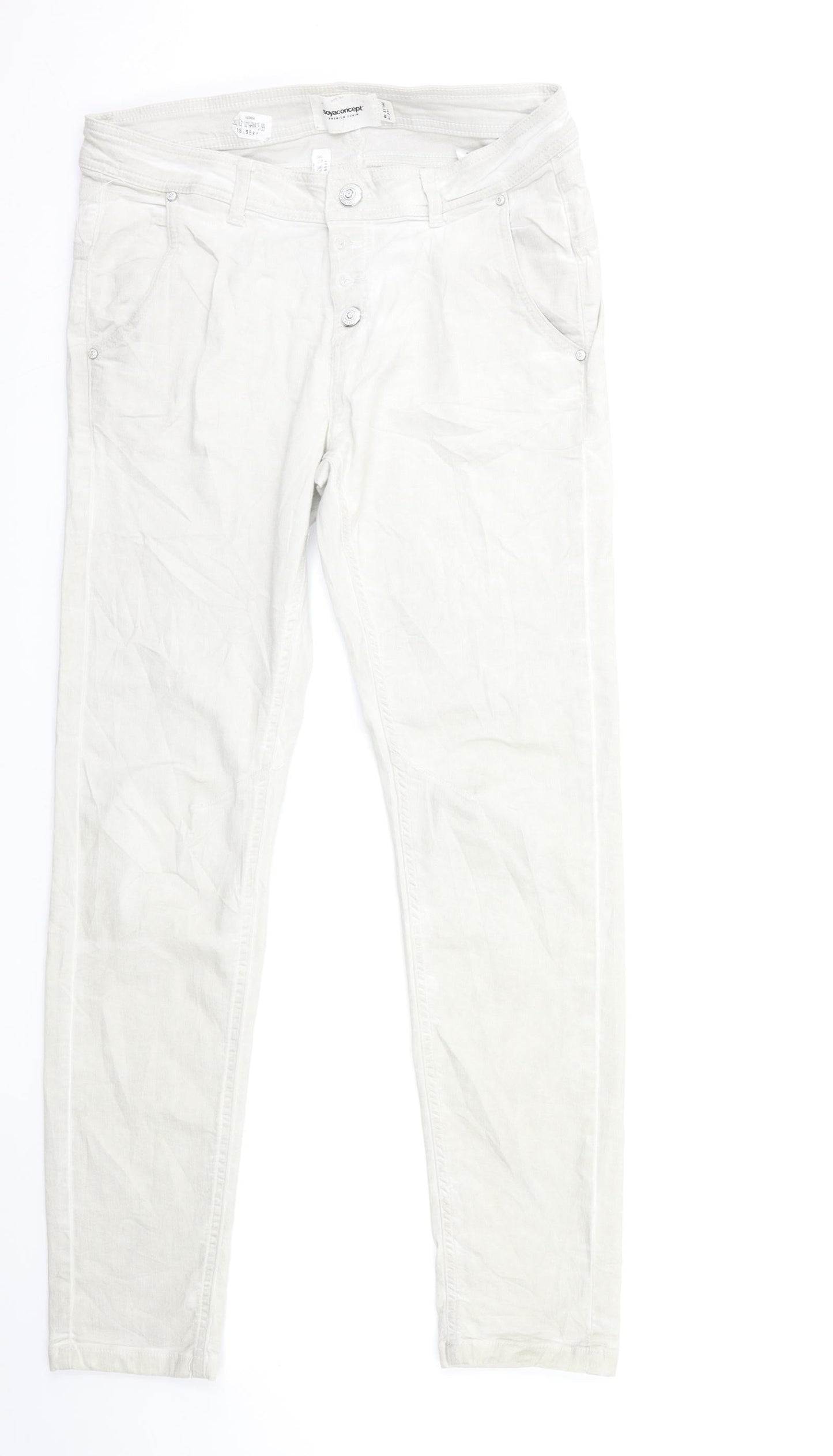 Mens UK Size 31 in Soyaconcept Regular Fit Skinny Grey Jeans