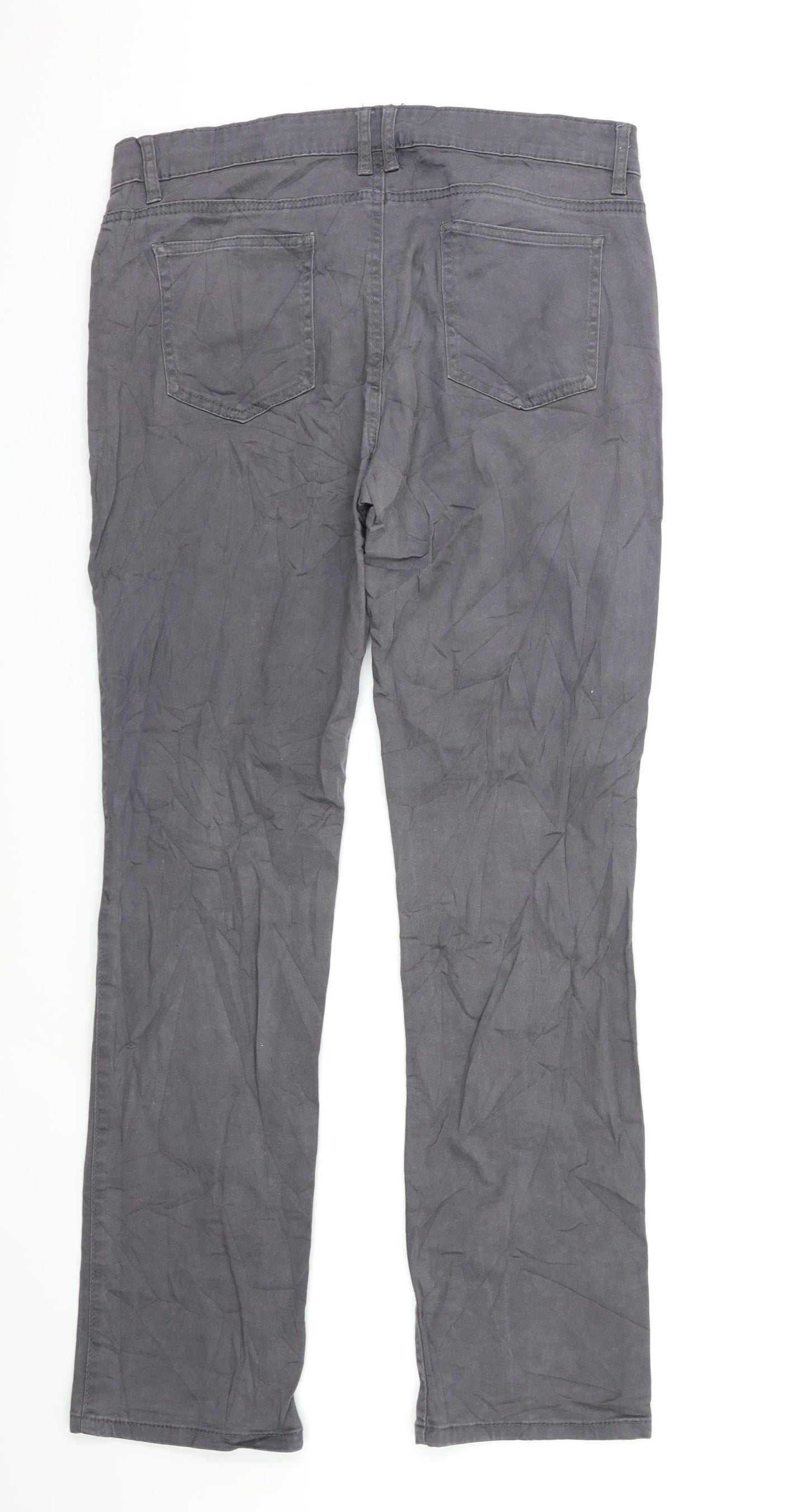 ESMARA Womens Grey   Trousers  Size 14 L30 in