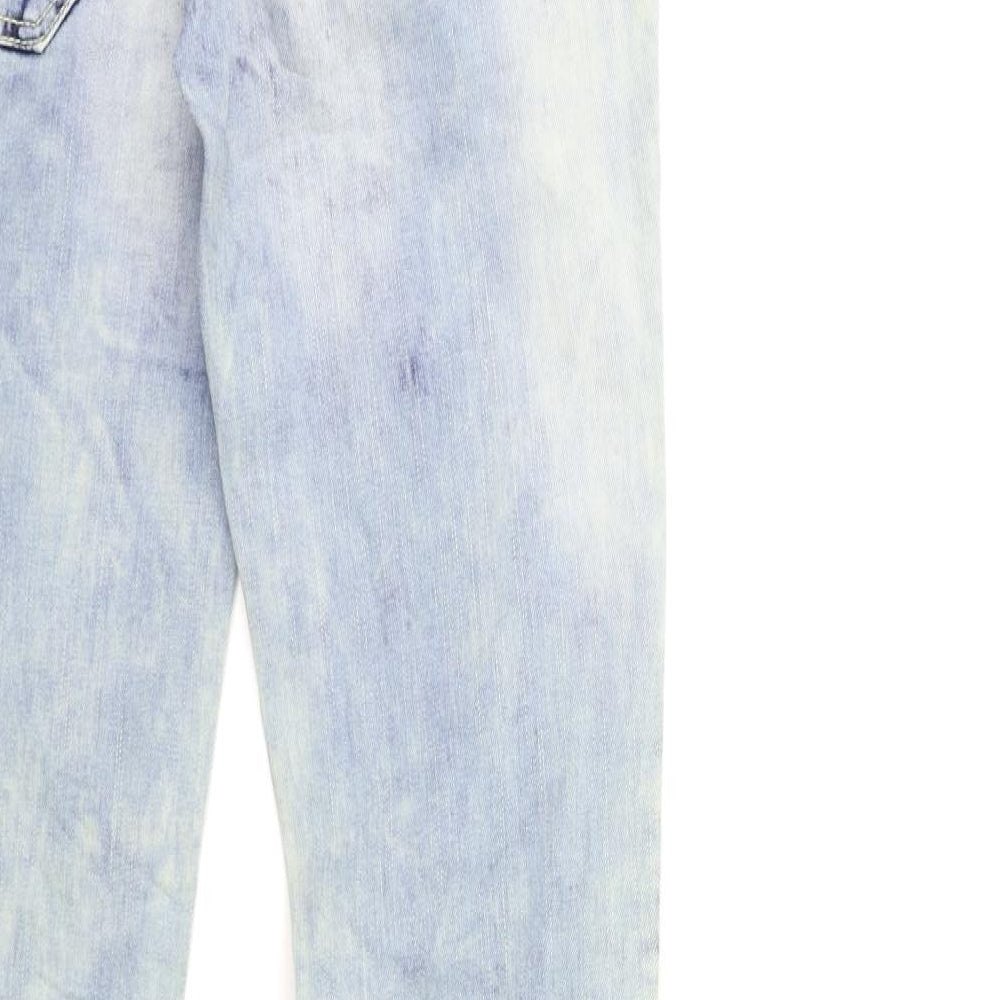 Womens UK Size 36 in Multiblu Regular Fit Skinny Blue Jeans