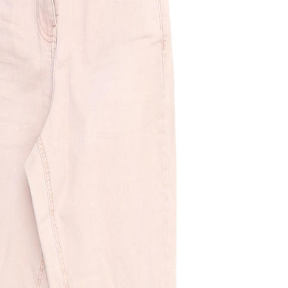 George Womens Pink  Denim Skinny Jeans Size 8 L26 in