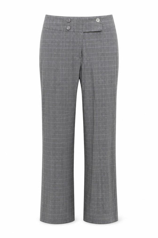 Womens UK Size 10 cc Regular Fit  Grey Trousers