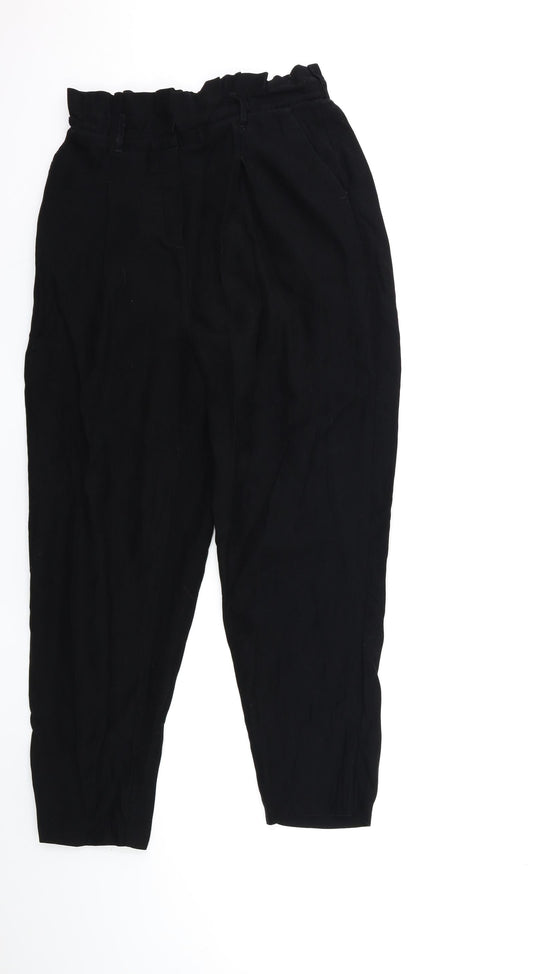 New Look Womens Black   Trousers  Size 12 L27 in