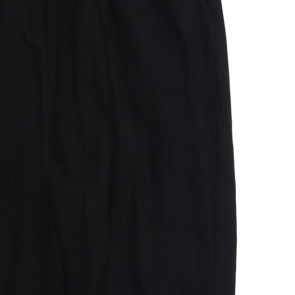 New Look Womens Black   Trousers  Size 12 L27 in