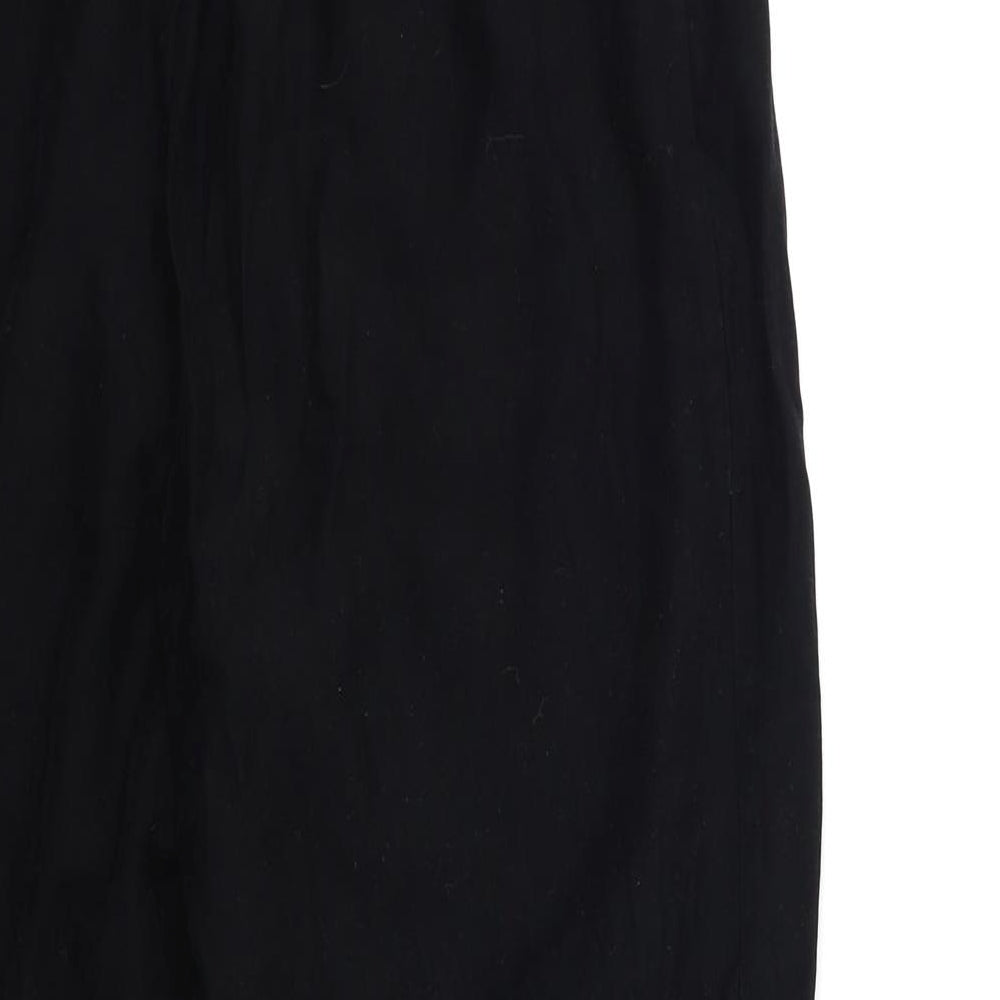 New Look Womens Black   Trousers  Size 12 L27 in