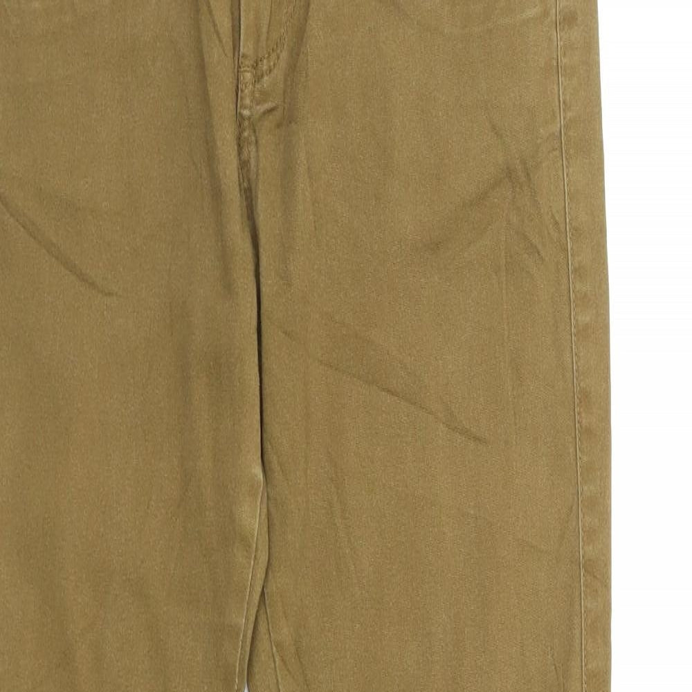 Womens UK Size 28 in Preworn Regular Fit Skinny Brown Jeans