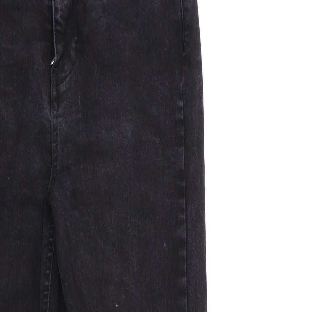 Very Womens Black  Denim Skinny Jeans Size 10 L26 in