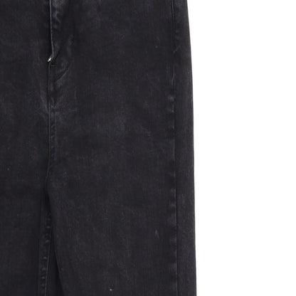 Very Womens Black  Denim Skinny Jeans Size 10 L26 in