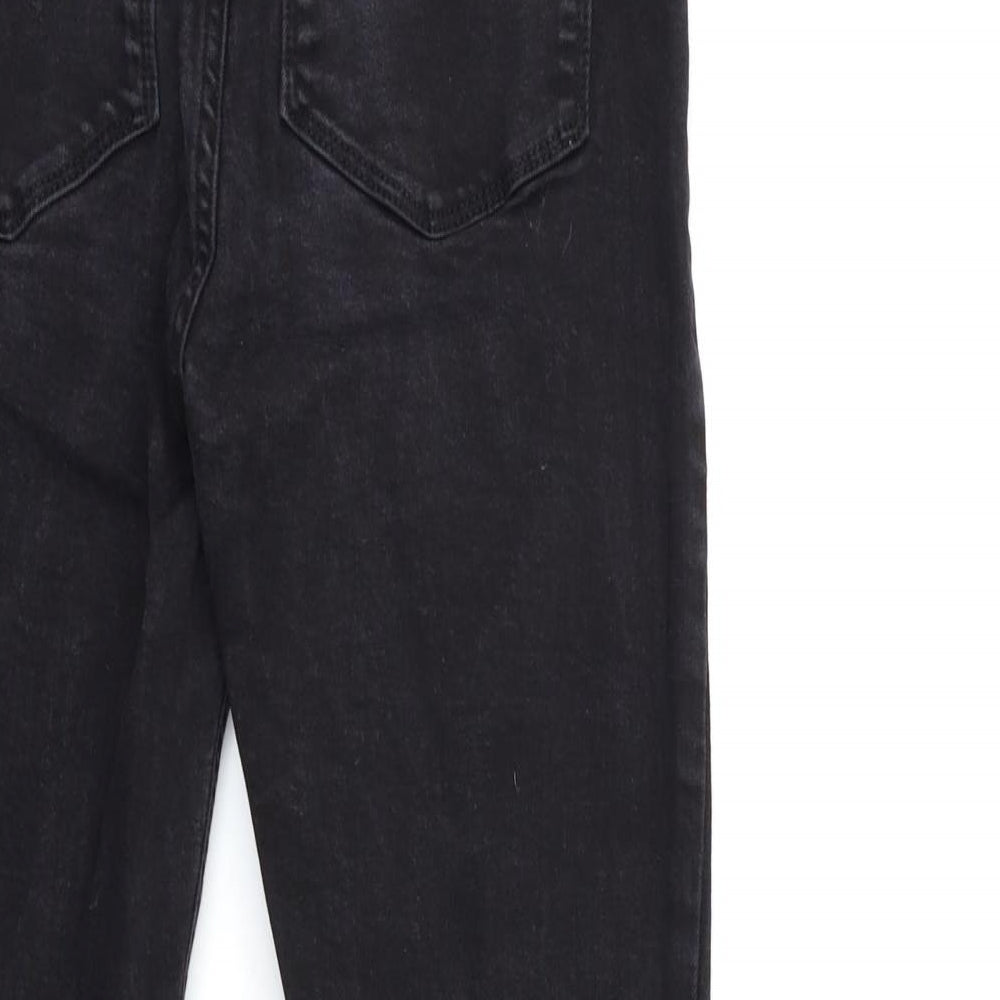 Very Womens Black  Denim Skinny Jeans Size 10 L26 in