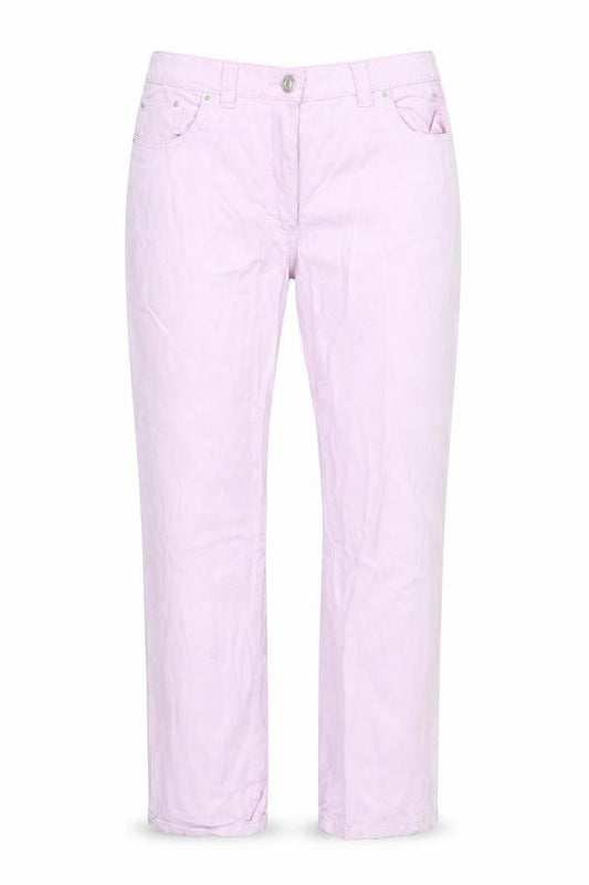 Womens UK Size 12 Damart Regular Fit  Purple Trousers