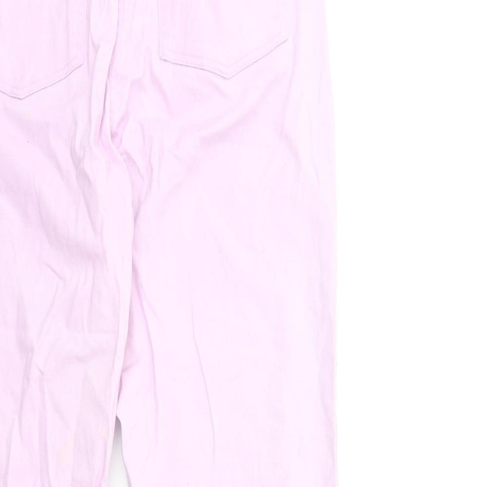 Womens UK Size 12 Damart Regular Fit  Purple Trousers