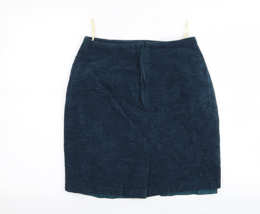 Dorothy Perkins Womens Blue   Mini Skirt Size 12