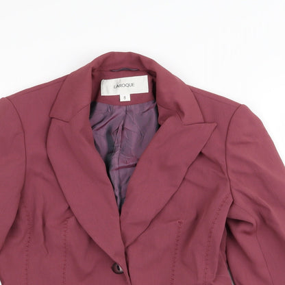 larogue Womens Pink   Jacket Blazer Size 8