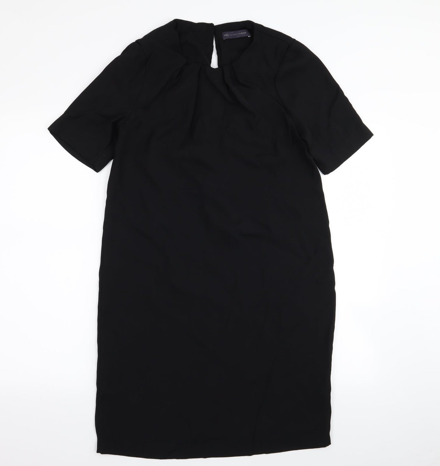 M&S Womens Black   A-Line  Size 10